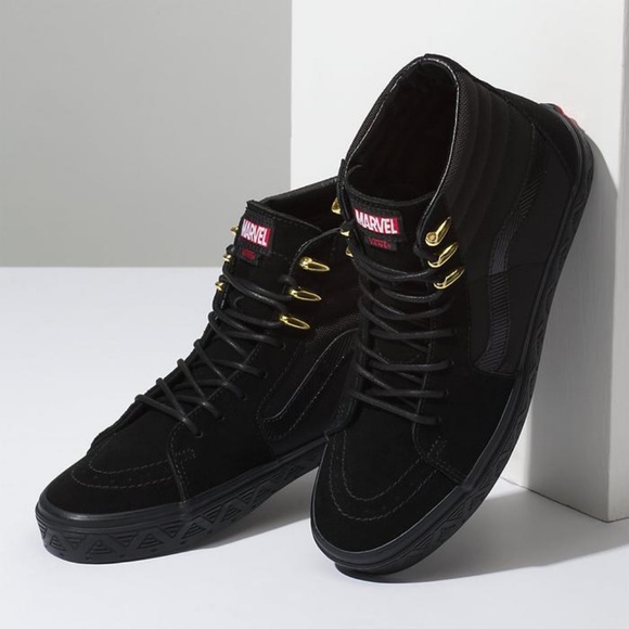 vans old skool black panther